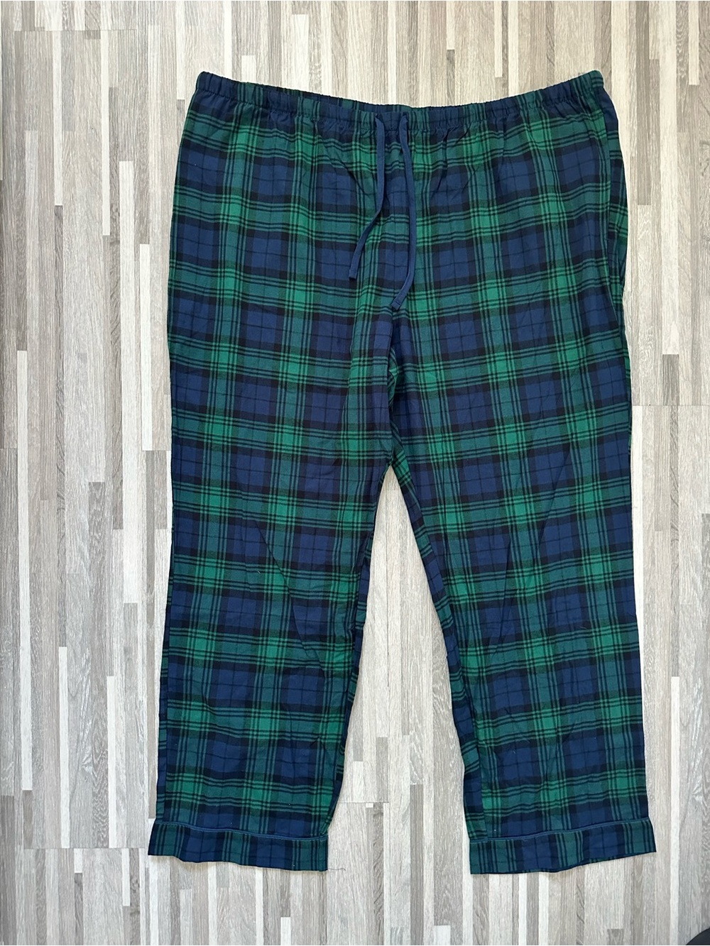 Wondershop Christmas Lounge Pants Plaid – Green & Blue Plus Size 3XL